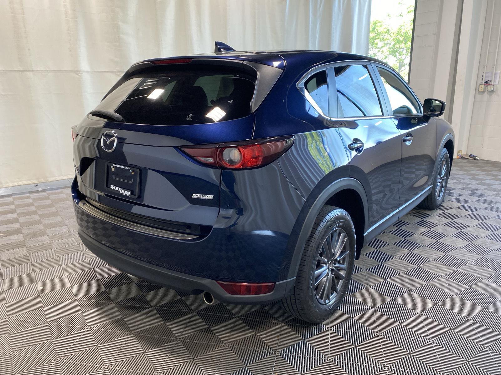 Used 2019 Deep Crystal Blue Mica Mazda Touring image 7