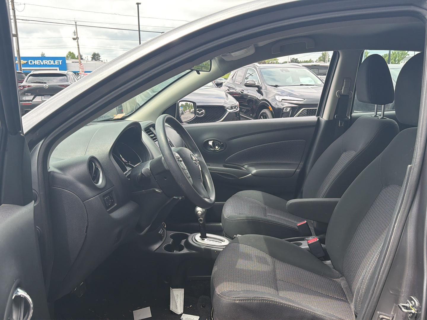 Used 2019 Gun Metallic Nissan SV image 2