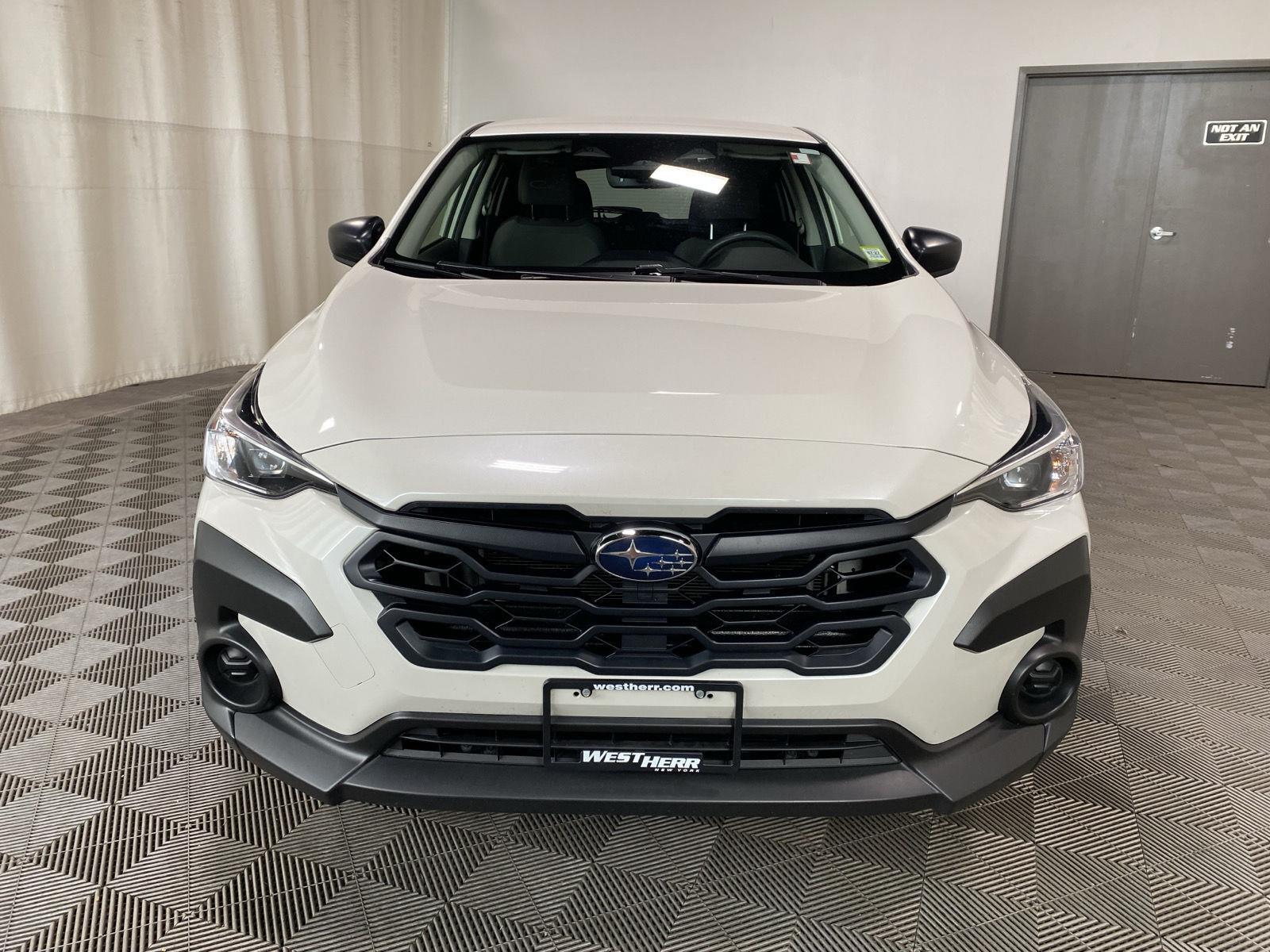 Used 2024 Crystal White Pearl Subaru Base image 2