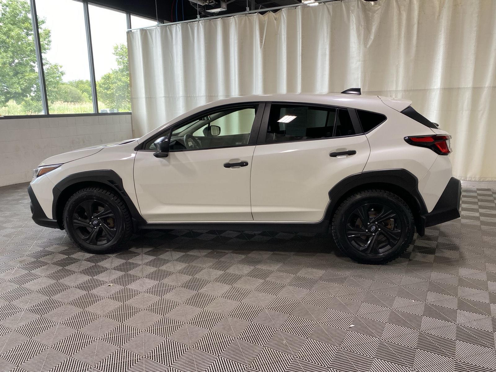 Used 2024 Crystal White Pearl Subaru Base image 4