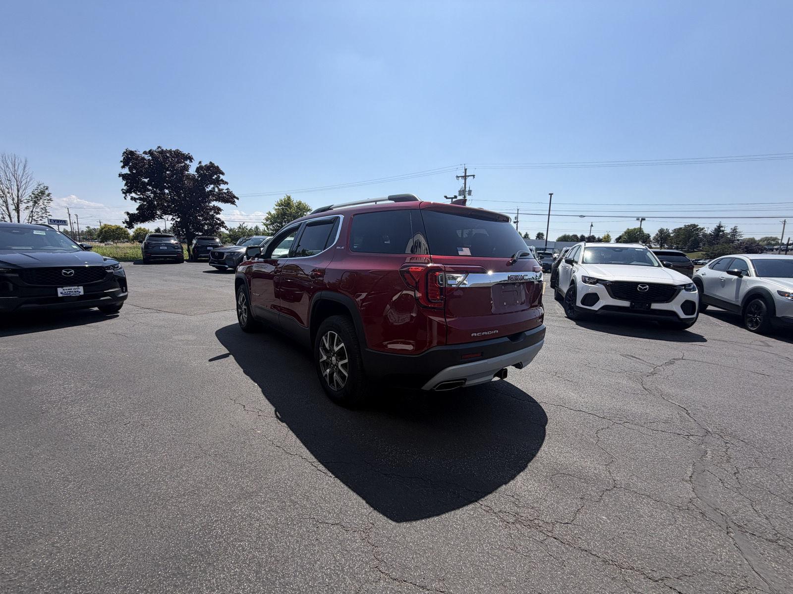 Used 2020 Red Quartz Tintcoat GMC SLE image 5