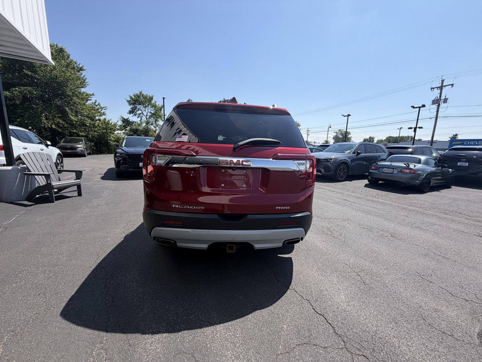 Used 2020 Red Quartz Tintcoat GMC SLE image 6