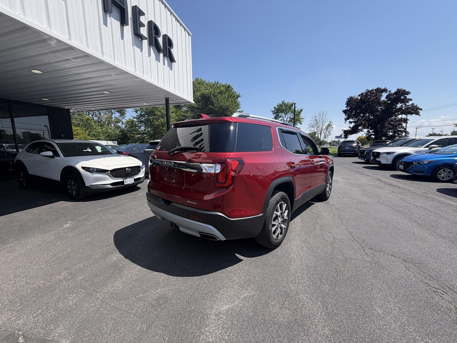 Used 2020 Red Quartz Tintcoat GMC SLE image 7