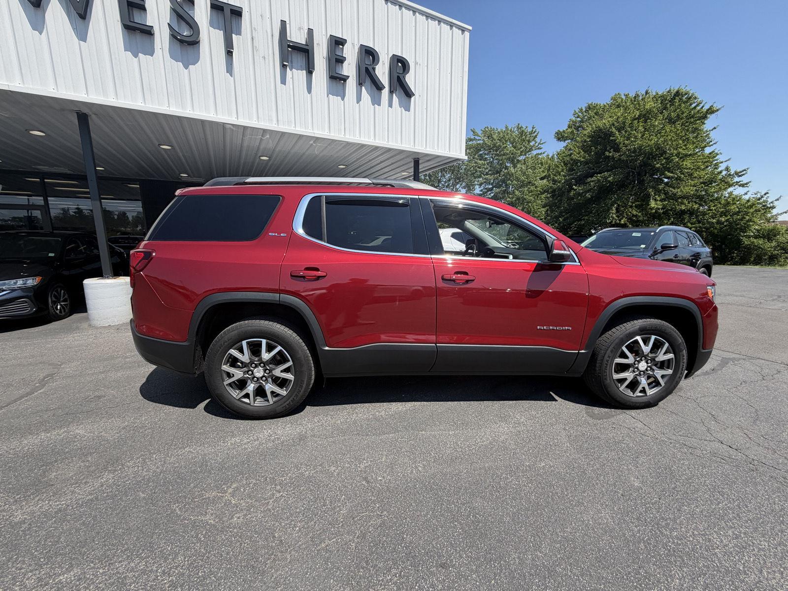 Used 2020 Red Quartz Tintcoat GMC SLE image 8