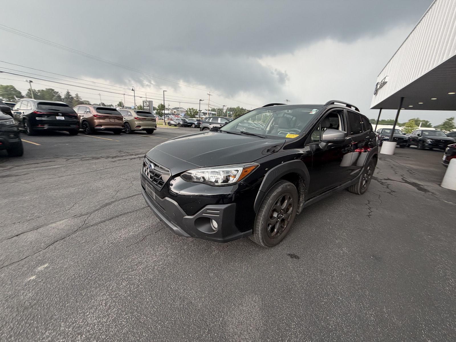 Used 2021 Crystal Black Silica Subaru Sport image 3
