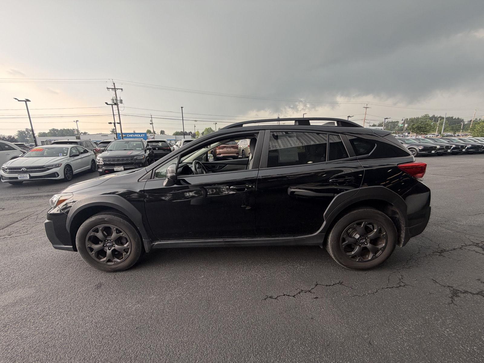 Used 2021 Crystal Black Silica Subaru Sport image 9