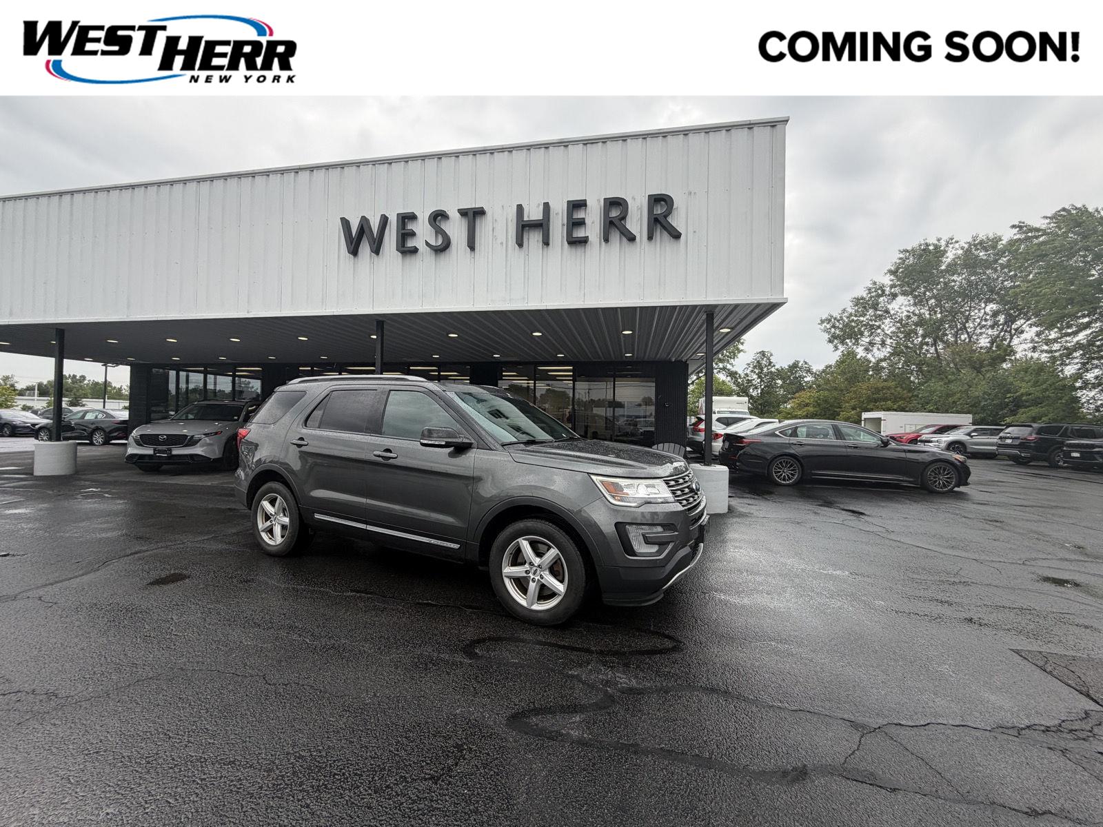 Gray (Magnetic) 2017 Ford Explorer SUV / Crossover All-Wheel Drive 6-Speed Automatic