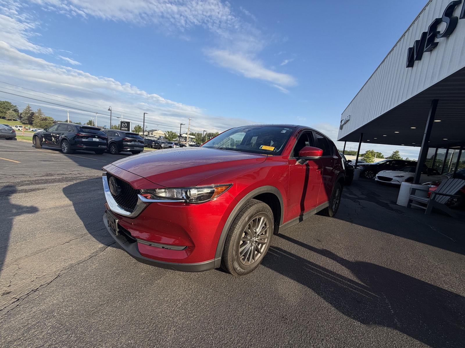 Certified Used 2021 Soul Red Crystal Metallic Mazda Touring image 3