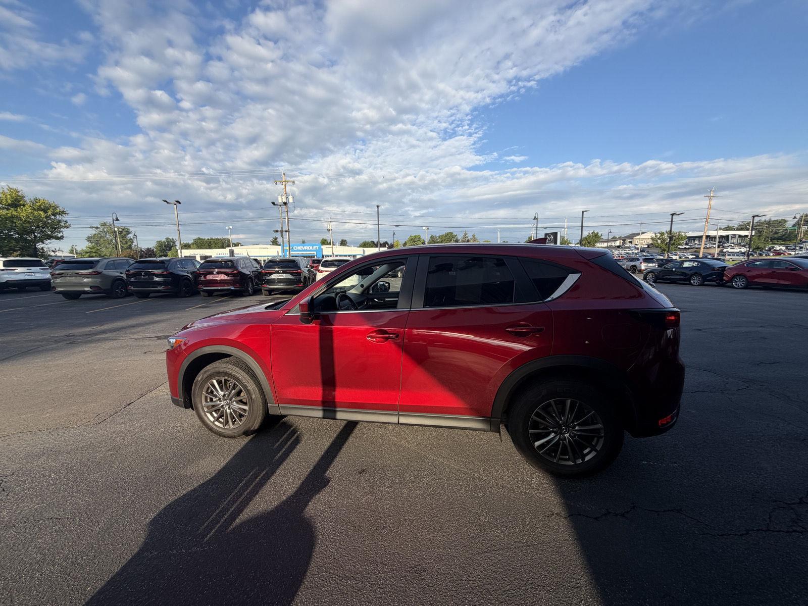 Certified Used 2021 Soul Red Crystal Metallic Mazda Touring image 4