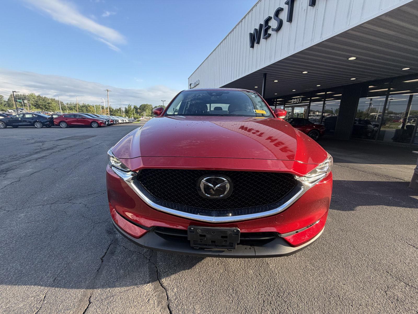 Certified Used 2021 Soul Red Crystal Metallic Mazda Touring image 5