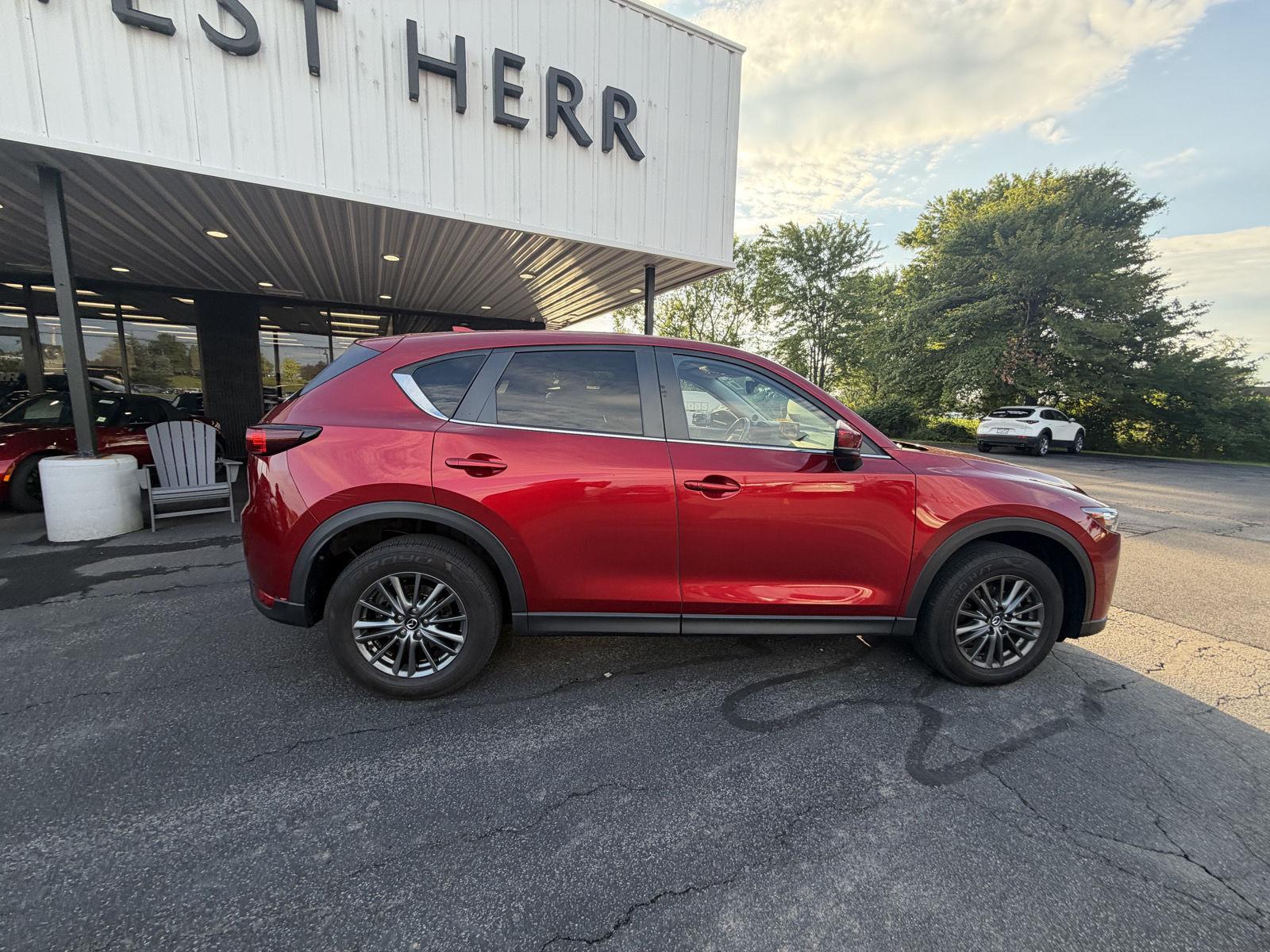 Certified Used 2021 Soul Red Crystal Metallic Mazda Touring image 8