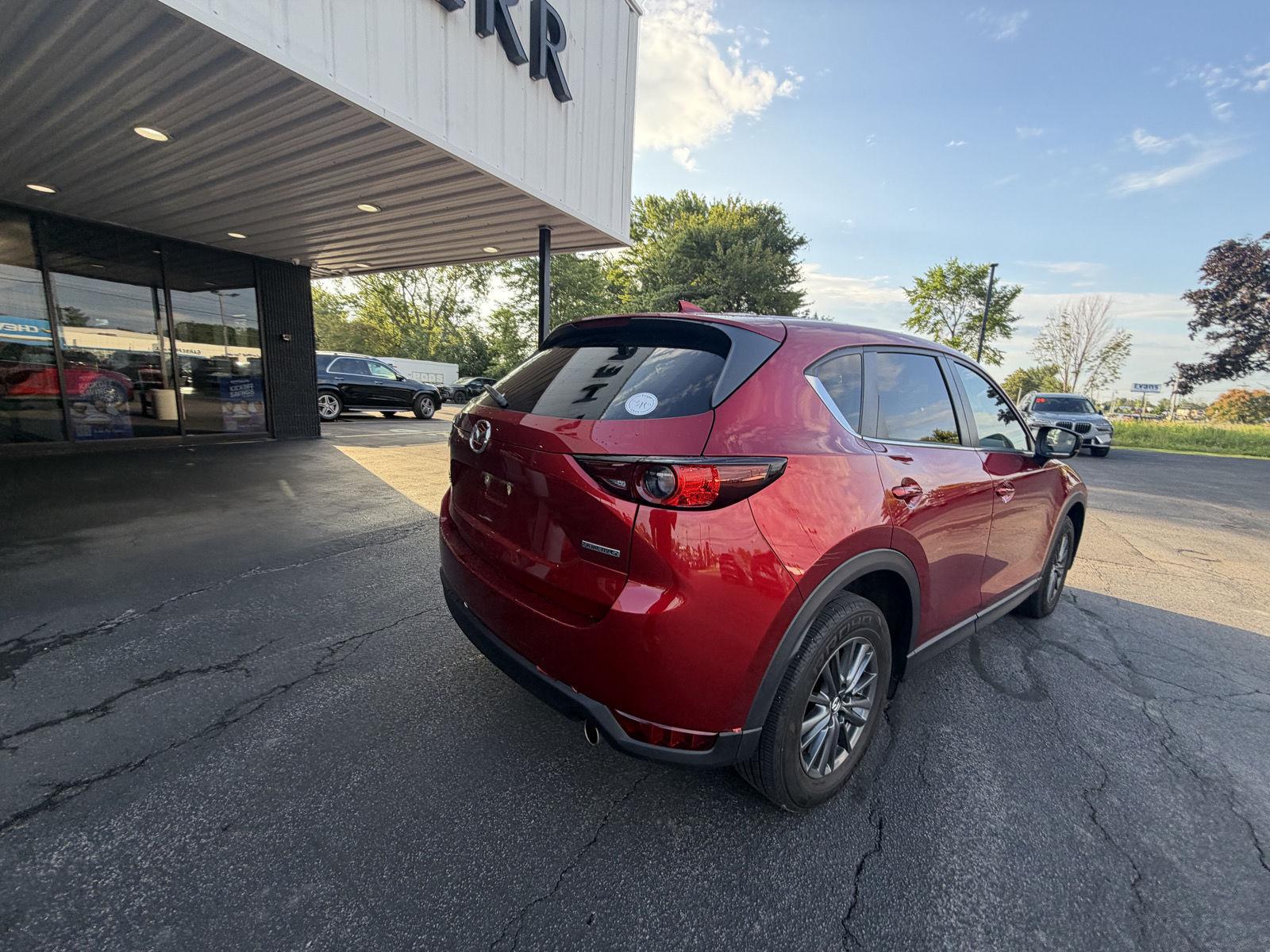 Certified Used 2021 Soul Red Crystal Metallic Mazda Touring image 9
