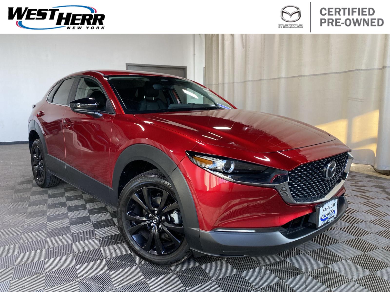 Soul Red Crystal Metallic 2024 Mazda CX-30 SUV / Crossover All-Wheel Drive Automatic