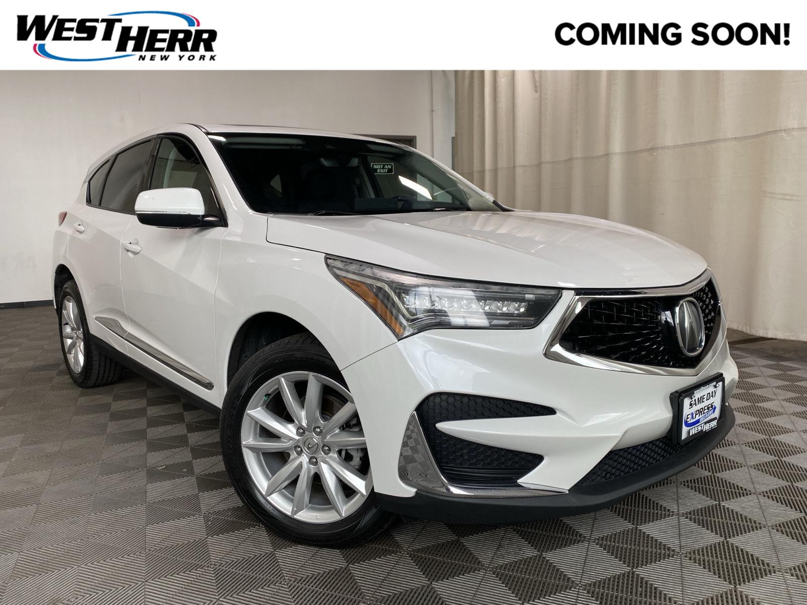 Platinum White Pearl 2021 Acura RDX SUV / Crossover Front-Wheel Drive Automatic