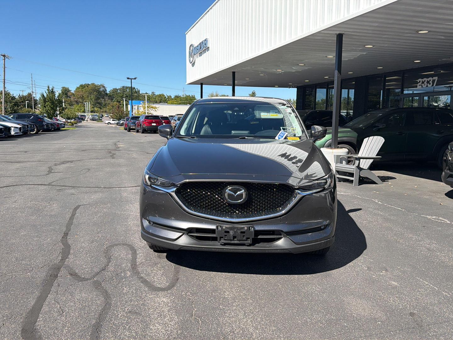 Used 2019 Machine Gray Metallic Mazda Grand Touring image 2