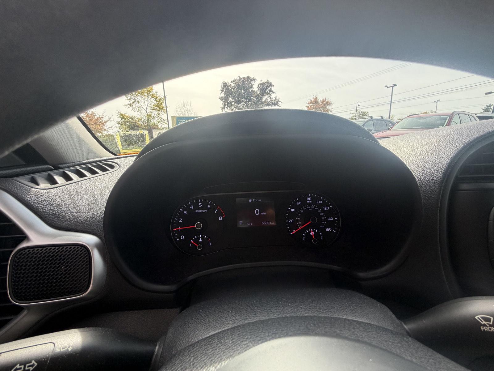Used 2021 Snow White Pearl Kia S image 16