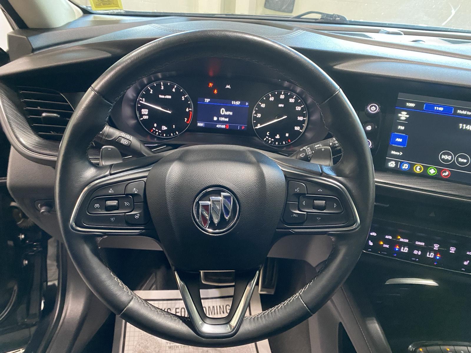 Used 2022 Ebony Twilight Metallic Buick Preferred image 21