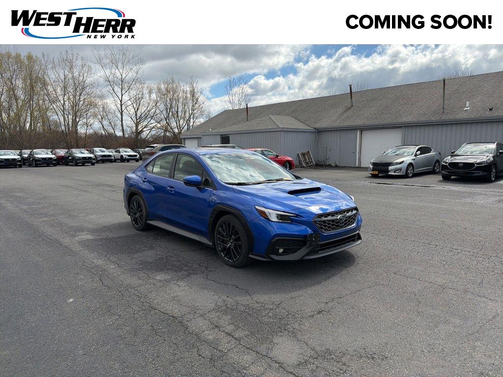 Blue Pearl 2023 Subaru WRX Limited AWD Sedan All-Wheel Drive 6-Speed Manual
