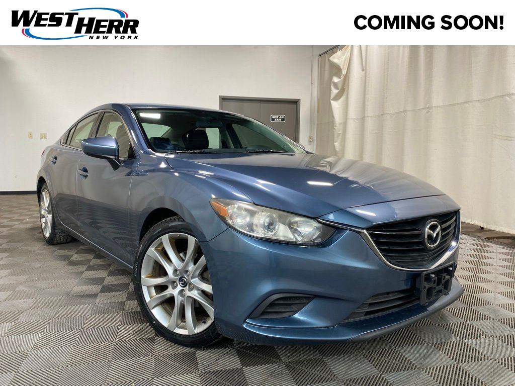 Blue Reflex Mica 2015 Mazda MAZDA6 i Touring Sedan Front-Wheel Drive 6-Speed Automatic