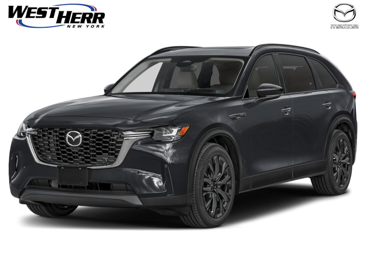 Jet Black 2026 Mazda CX-90 PHEV Premium Sport AWD SUV / Crossover All-Wheel Drive 8-Speed Automatic