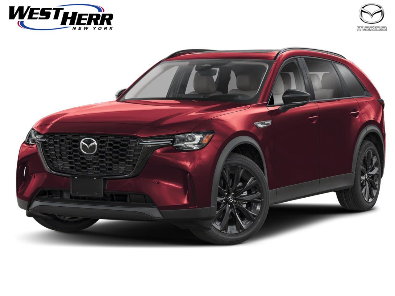 Red 2026 Mazda CX-90 3.3 Turbo Premium Sport AWD SUV / Crossover All-Wheel Drive 8-Speed Automatic