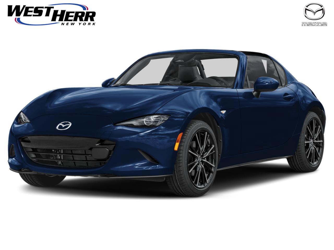 Deep Crystal Blue Mica 2026 Mazda MX-5 Miata Convertible Rear-Wheel Drive Manual