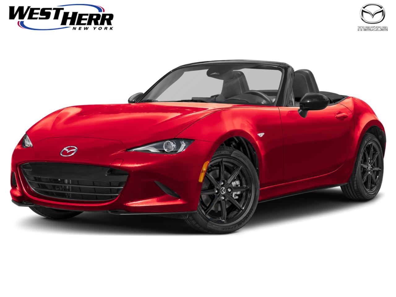 Soul Red Crystal Metallic 2026 Mazda MX-5 Miata Convertible Rear-Wheel Drive Manual