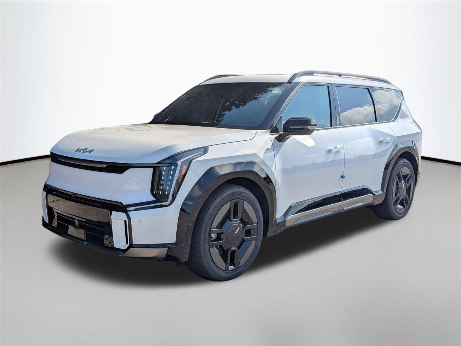 Glacial White Pearl 2026 Kia EV9 GT-Line AWD SUV / Crossover All-Wheel Drive