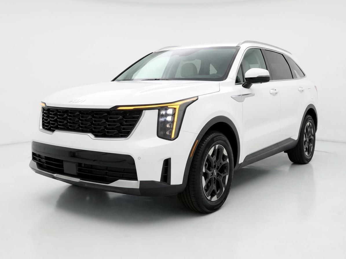 Glacial White Pearl 2025 Kia Sorento S FWD SUV / Crossover Front-Wheel Drive Automatic