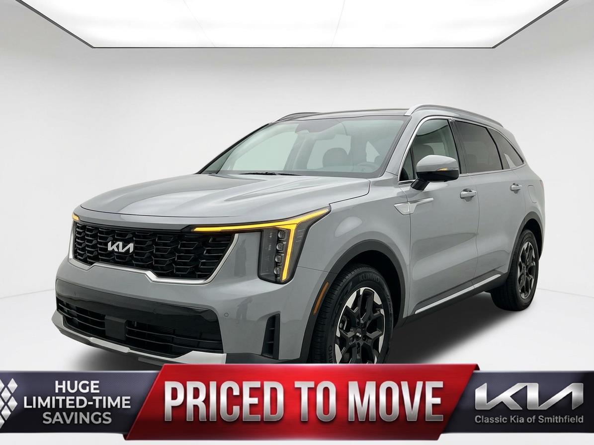 Wolf Gray 2024 Kia Sorento S FWD SUV / Crossover Front-Wheel Drive Automatic