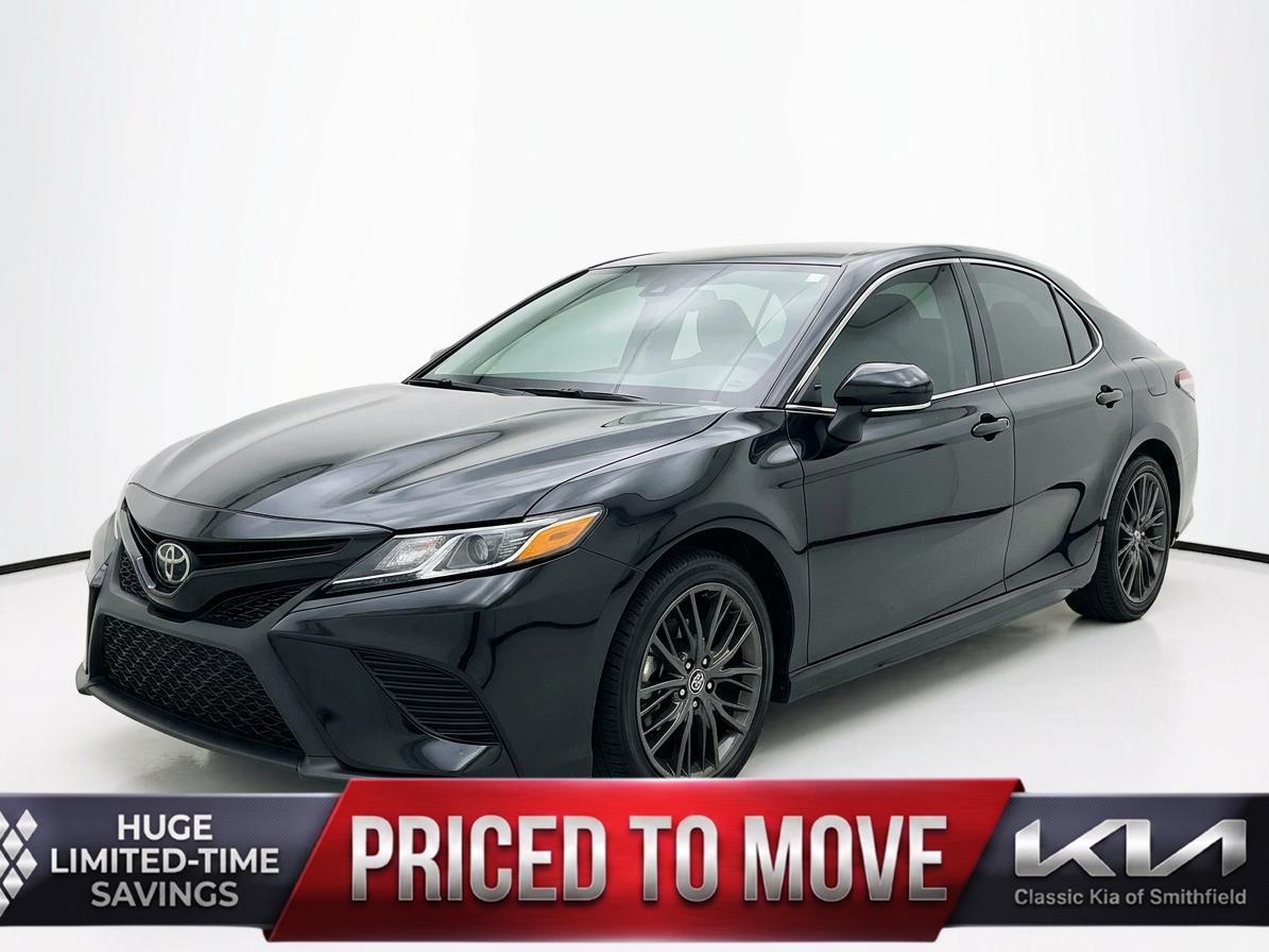 Midnight Black Metallic 2020 Toyota Camry XSE FWD Sedan Front-Wheel Drive Automatic