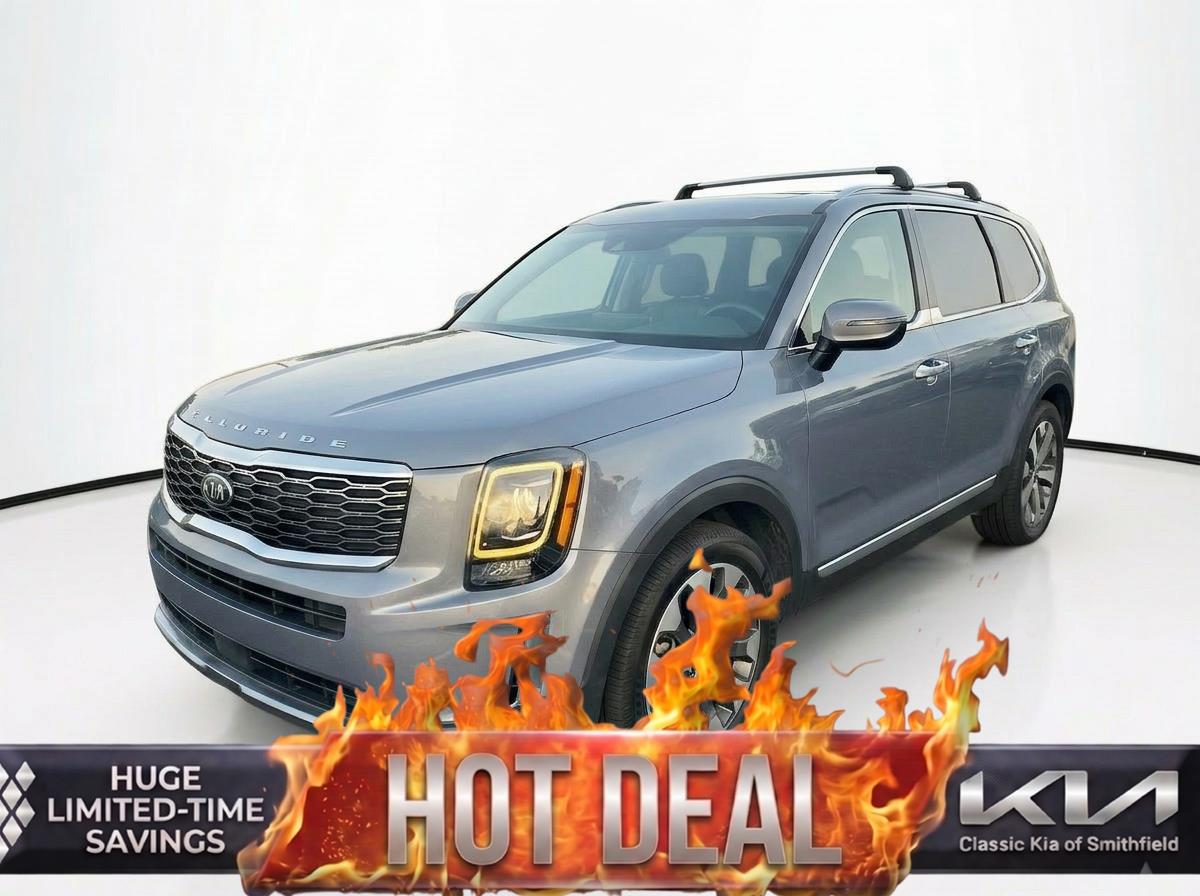 Everlasting Silver 2021 Kia Telluride S FWD SUV / Crossover Front-Wheel Drive Automatic