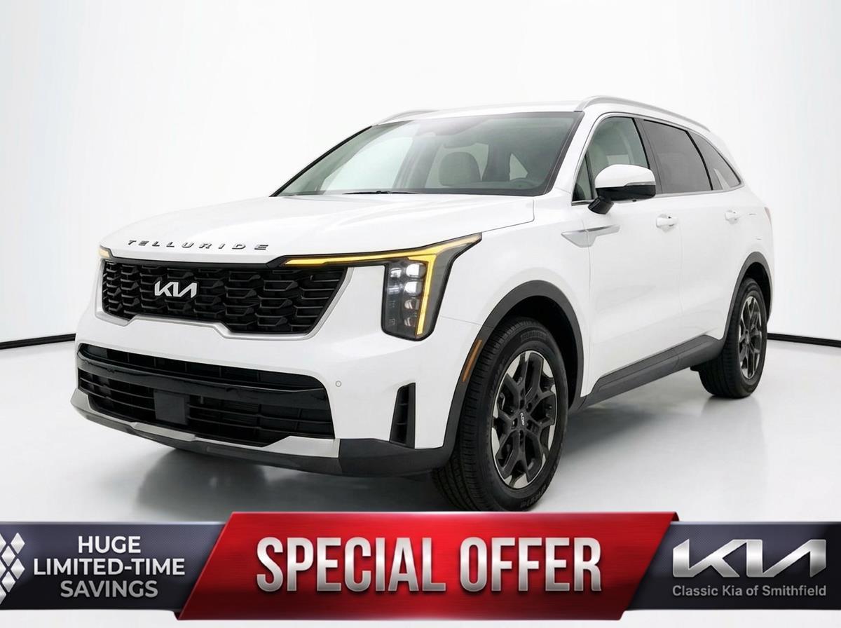 Glacial White Pearl 2025 Kia Sorento S FWD SUV / Crossover Front-Wheel Drive Automatic