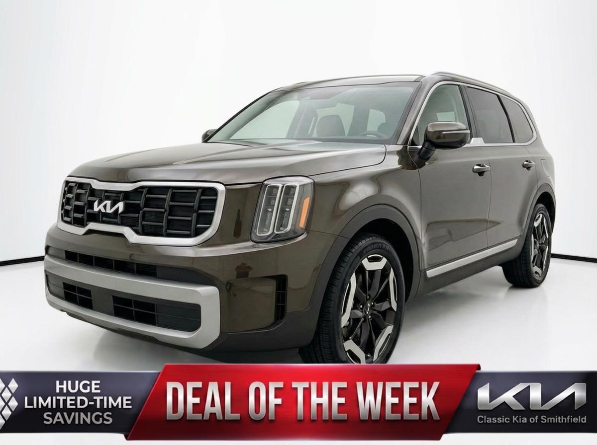 Dark Moss 2024 Kia Telluride S FWD SUV / Crossover Front-Wheel Drive Automatic