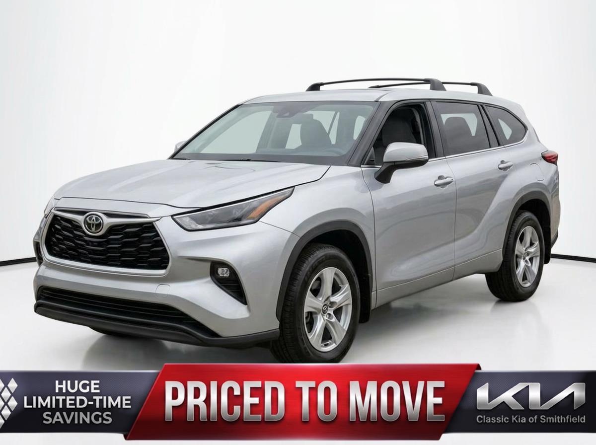Celestial Silver Metallic 2021 Toyota Highlander LE AWD SUV / Crossover All-Wheel Drive Automatic