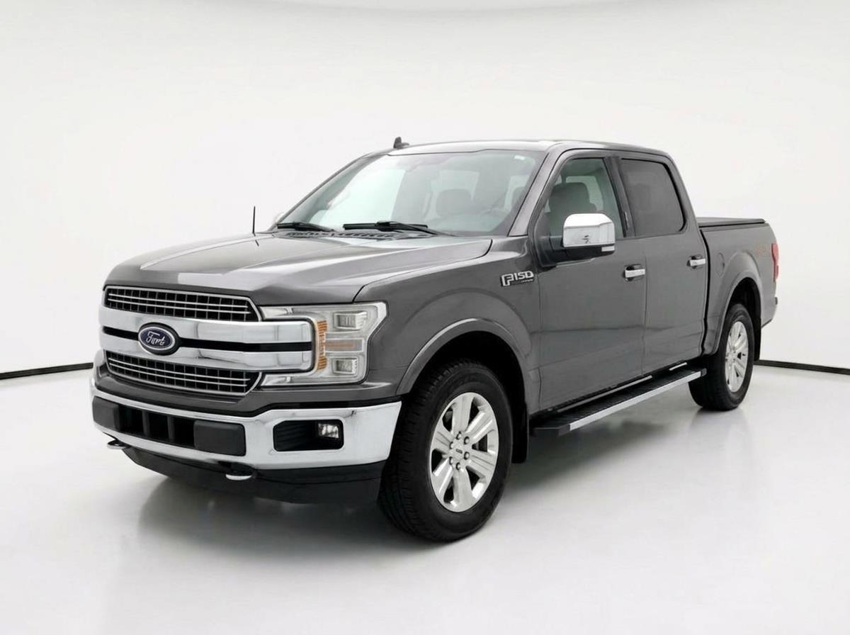 Abyss Gray Metallic 2019 Ford F-150 Pickup Truck Four-Wheel Drive Automatic