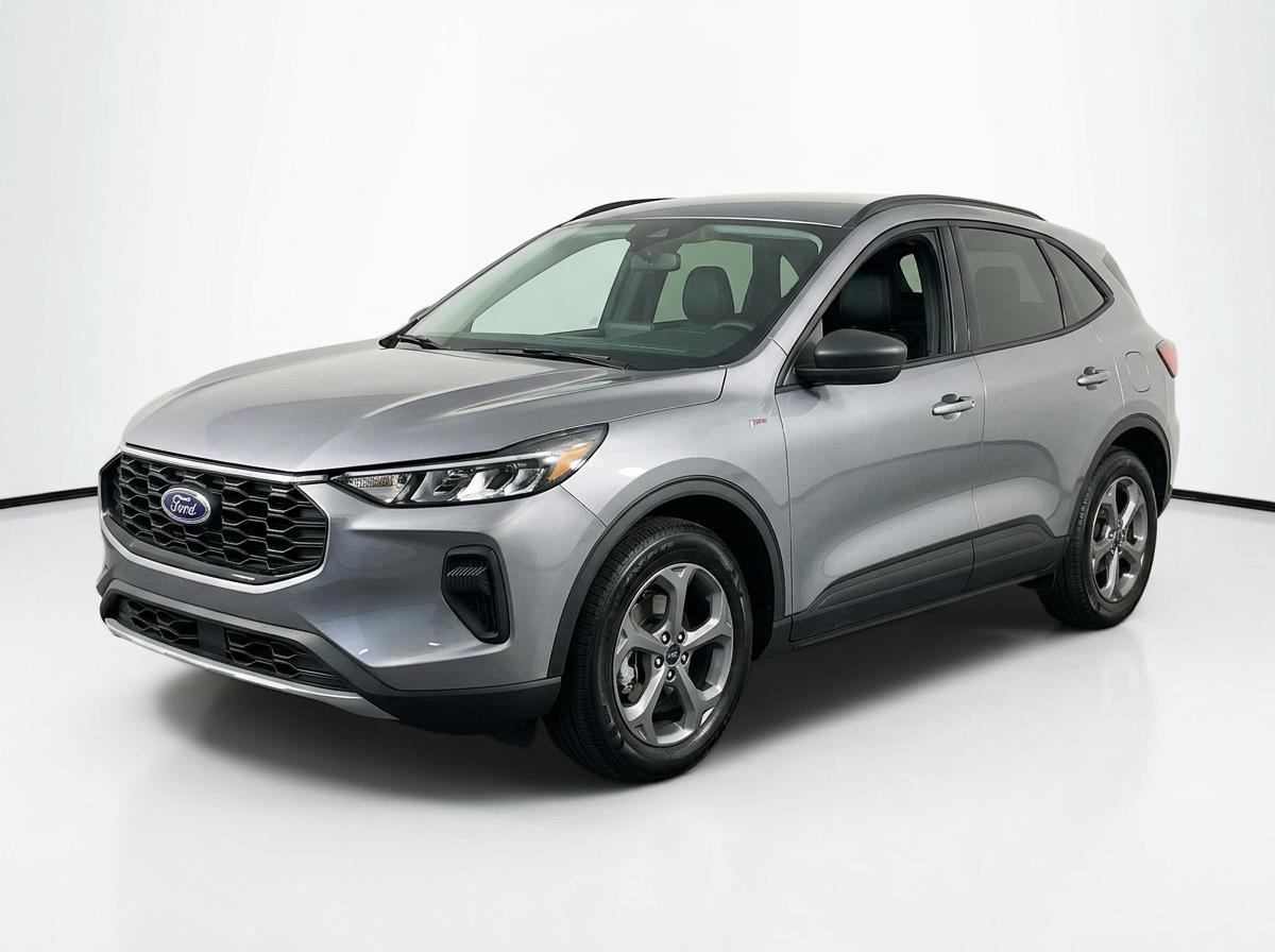 Carbonized Gray Metallic 2024 Ford Escape SUV / Crossover Front-Wheel Drive 8-Speed Automatic