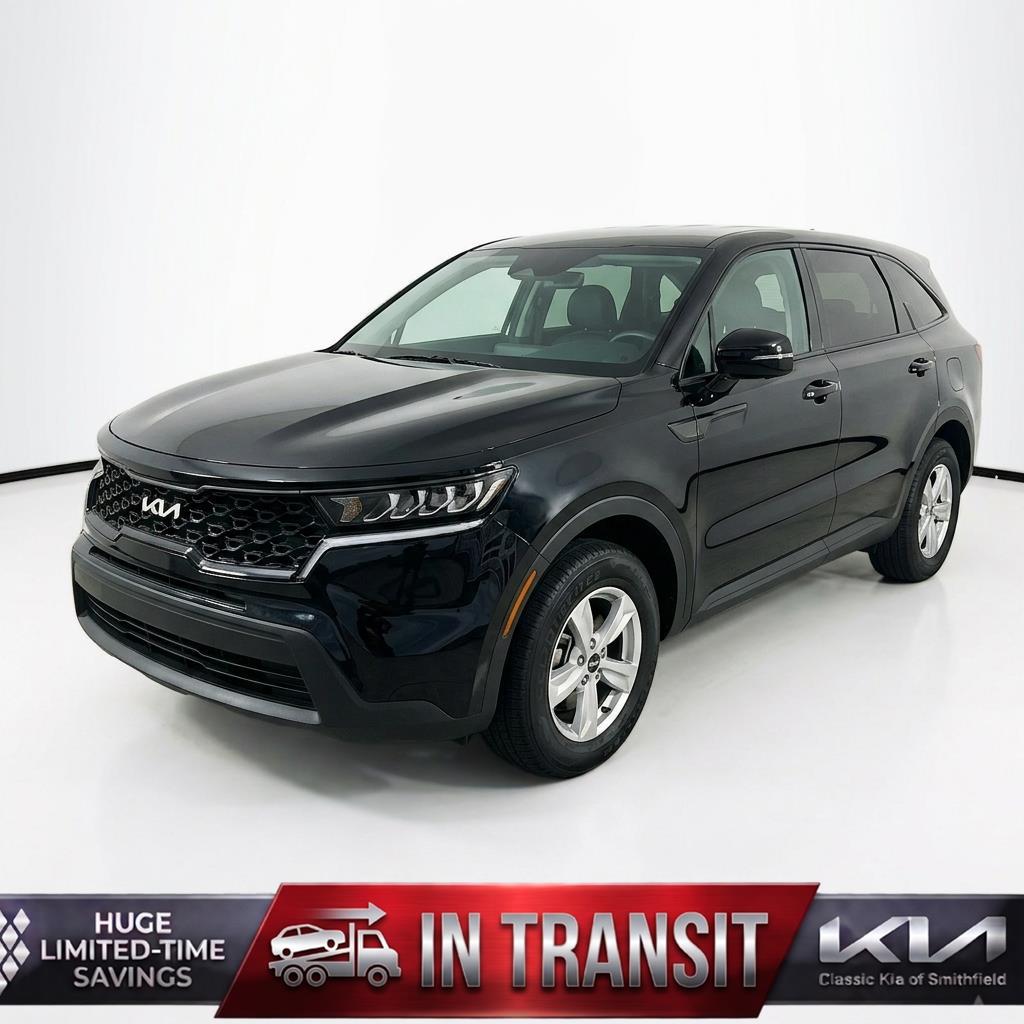 Ebony Black 2023 Kia Sorento LX FWD SUV / Crossover Front-Wheel Drive Automatic