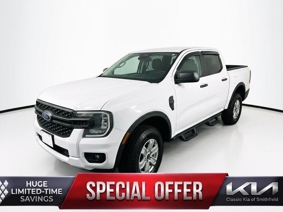 Oxford White 2024 Ford Ranger XL SuperCrew RWD Pickup Truck 4X2 Automatic