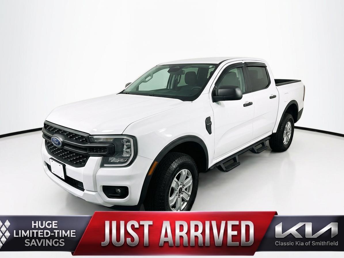 Oxford White 2024 Ford Ranger XL SuperCrew RWD Pickup Truck 4X2 Automatic