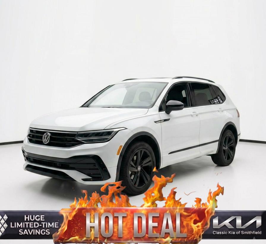 Opal White Pearl 2024 Volkswagen Tiguan SE R-Line Black 4Motion SUV / Crossover All-Wheel Drive Automatic