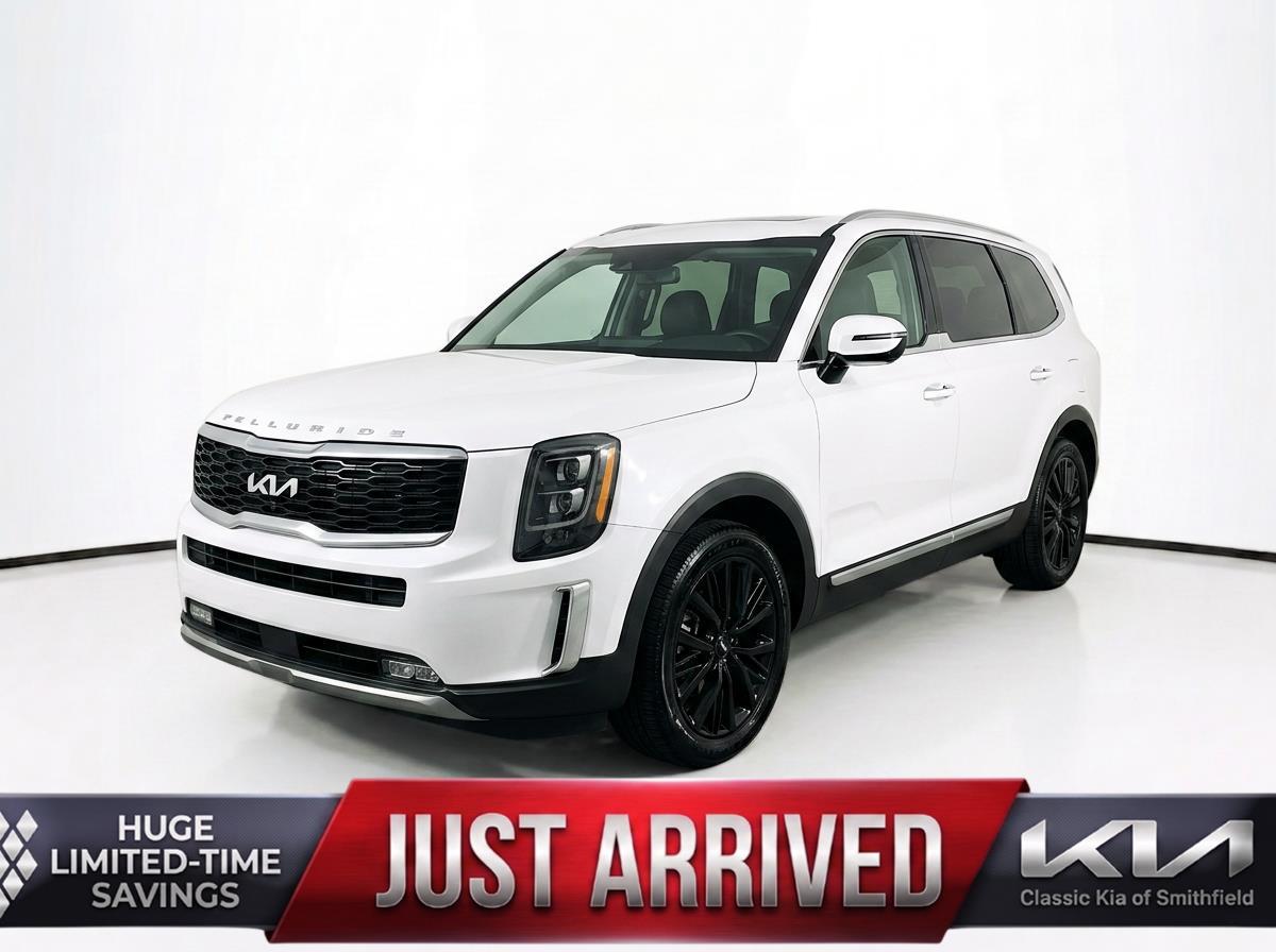 Glacial White Pearl 2022 Kia Telluride SX FWD SUV / Crossover Front-Wheel Drive Automatic