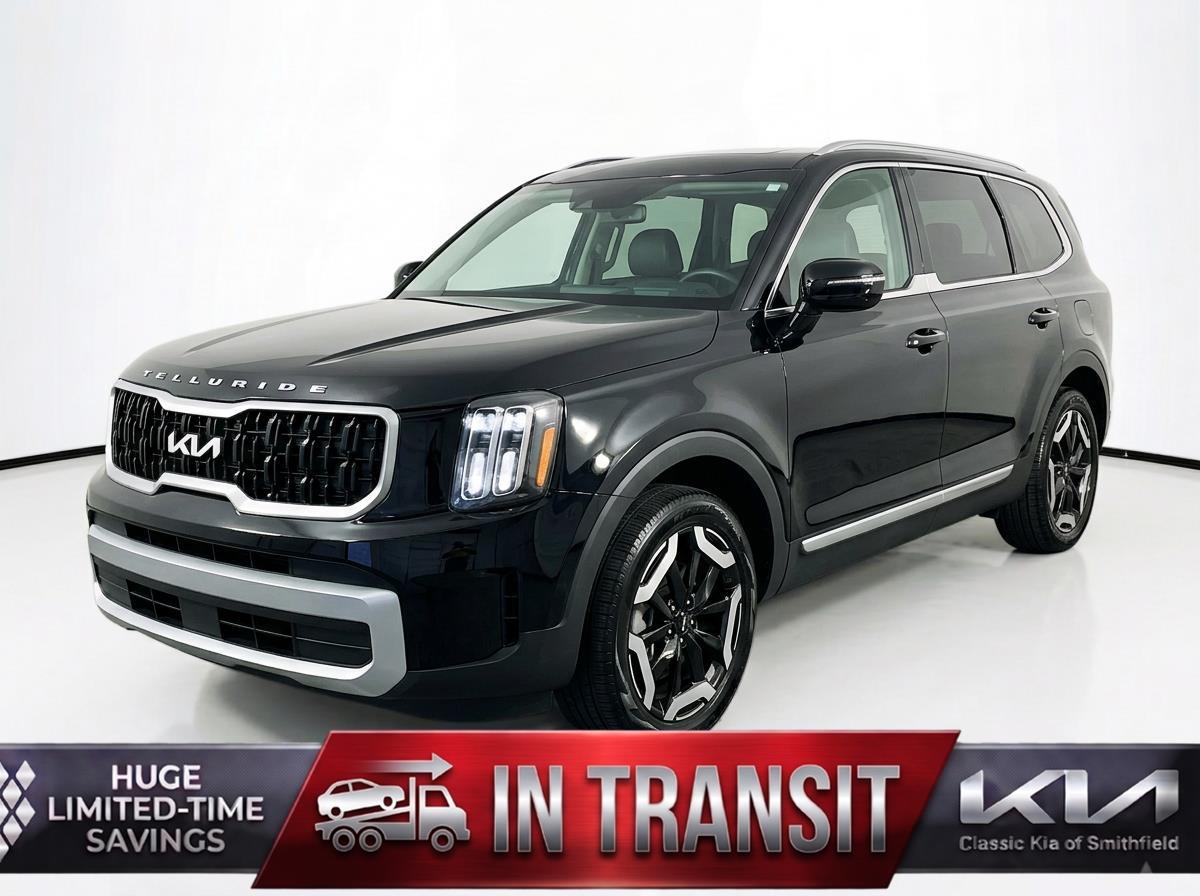 Ebony Black 2024 Kia Telluride EX FWD SUV / Crossover Front-Wheel Drive Automatic