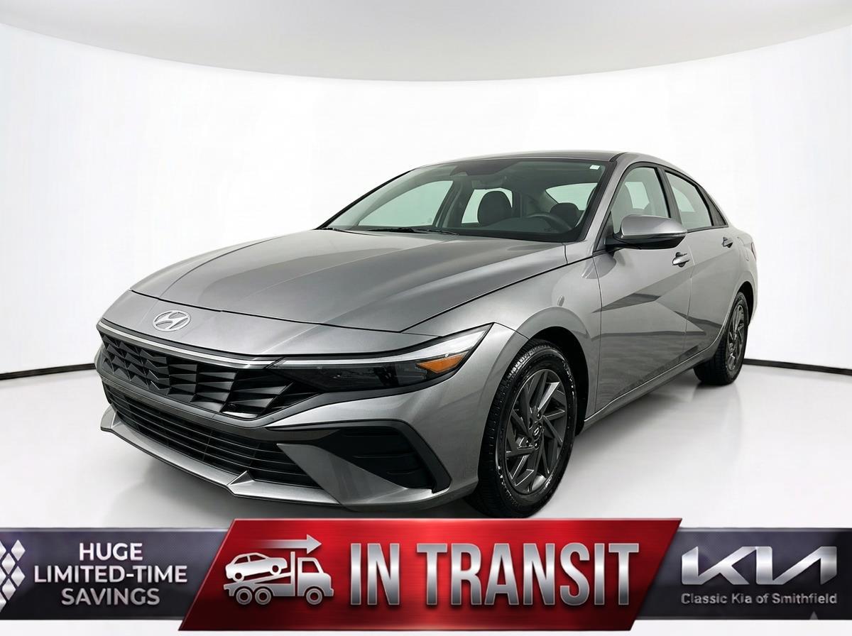 Ecotronic Gray 2024 Hyundai Elantra SEL FWD Sedan Front-Wheel Drive Continuously Variable Transmission