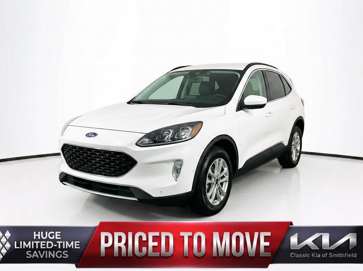 Star White Metallic Tri-Coat 2021 Ford Escape SUV / Crossover All-Wheel Drive 8-Speed Automatic