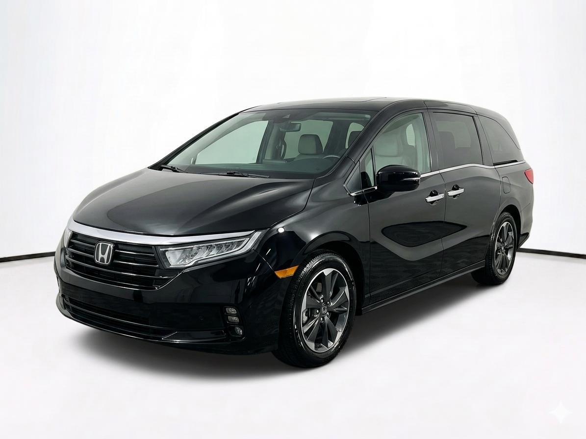 Crystal Black Pearl 2024 Honda Odyssey Minivan Front-Wheel Drive Automatic