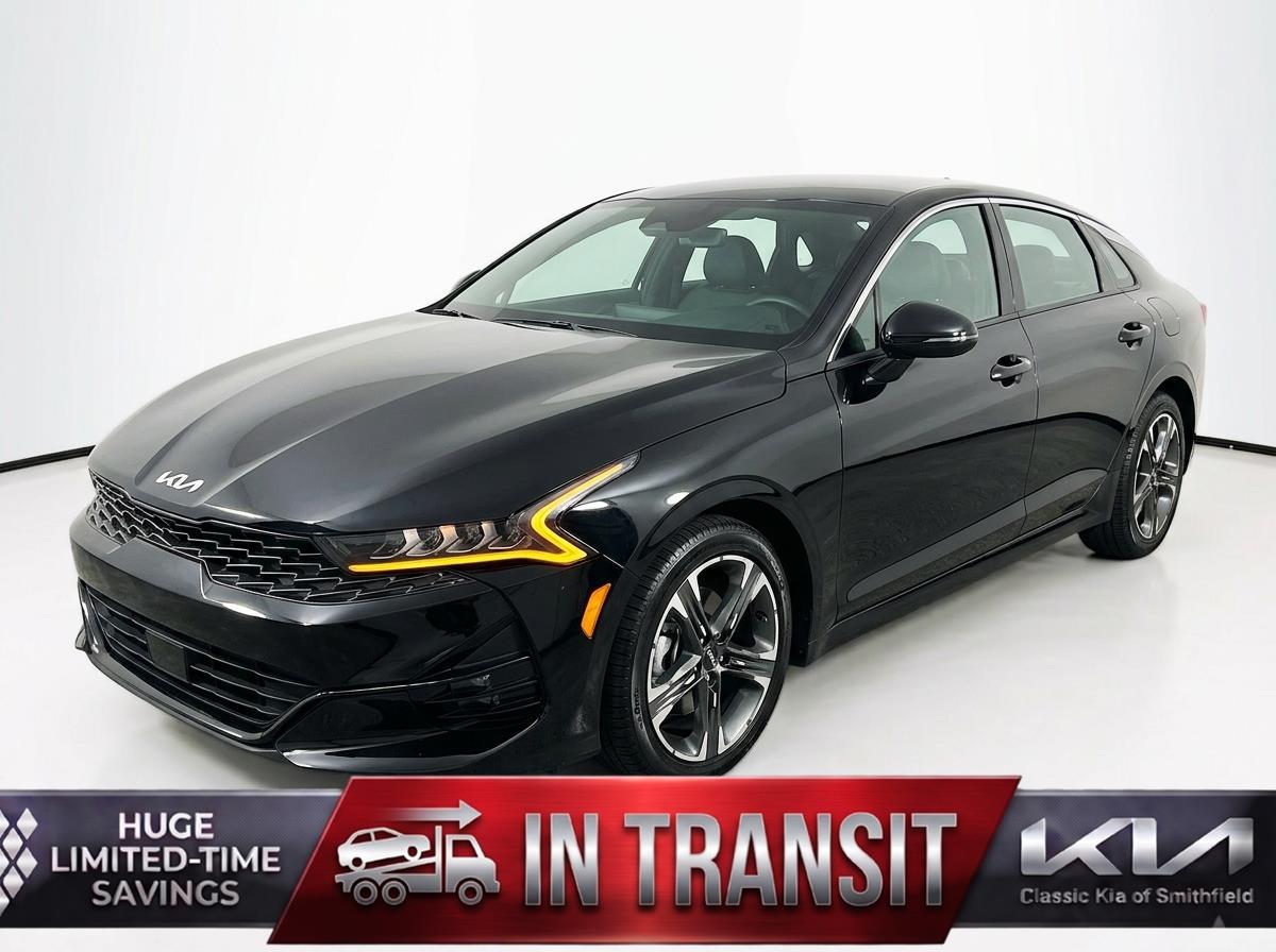 Ebony Black 2022 Kia K5 GT-Line FWD Sedan Front-Wheel Drive Automatic
