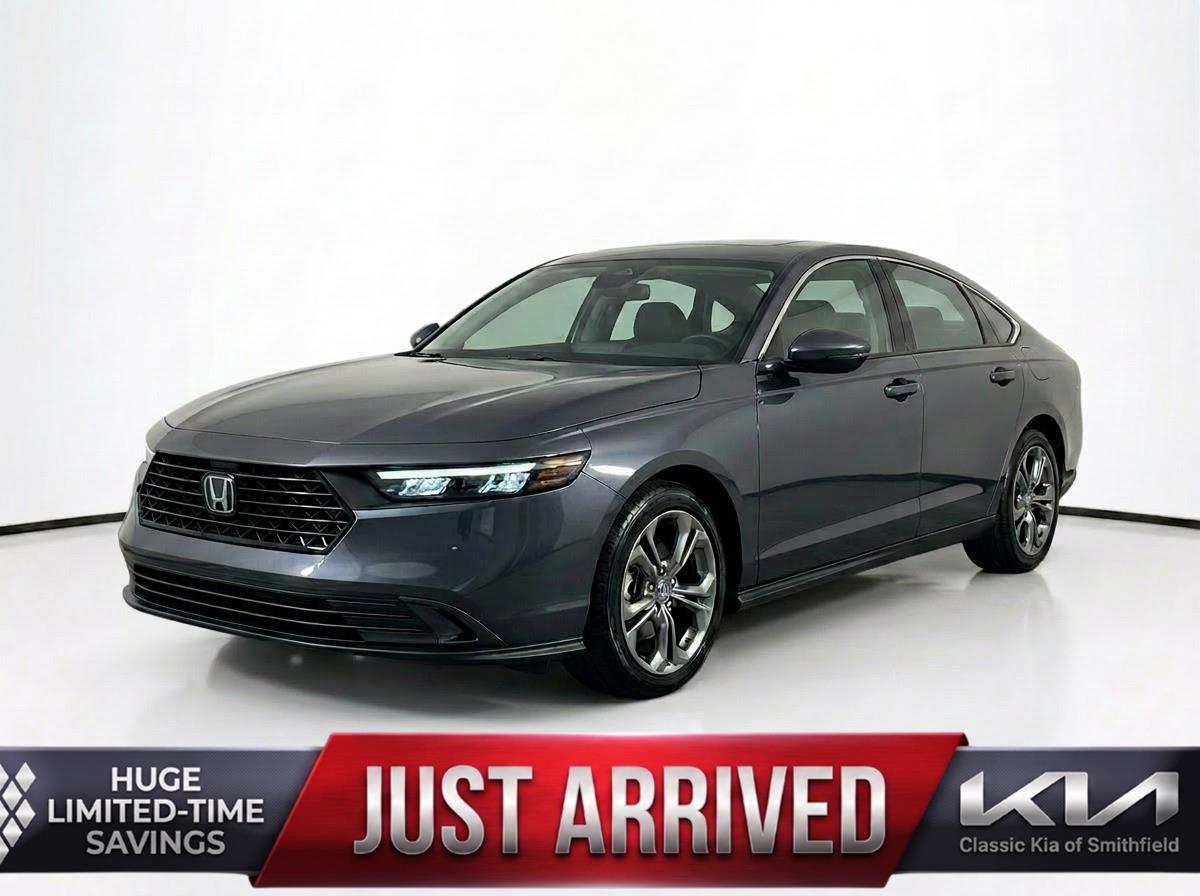 Meteorite Gray Metallic 2023 Honda Accord Sedan Front-Wheel Drive Continuously Variable Transmission