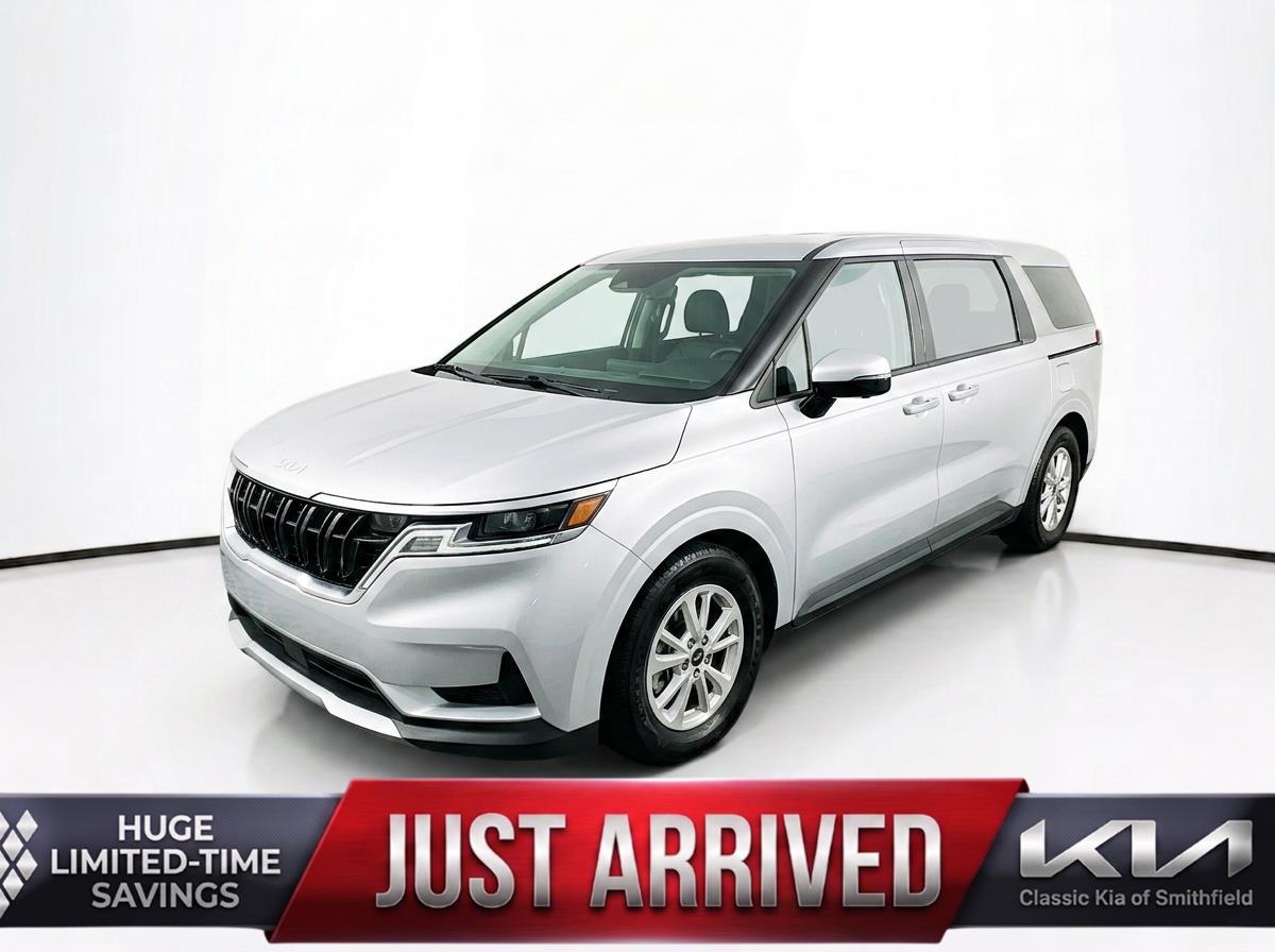 Silky Silver 2022 Kia Carnival Minivan Front-Wheel Drive Automatic