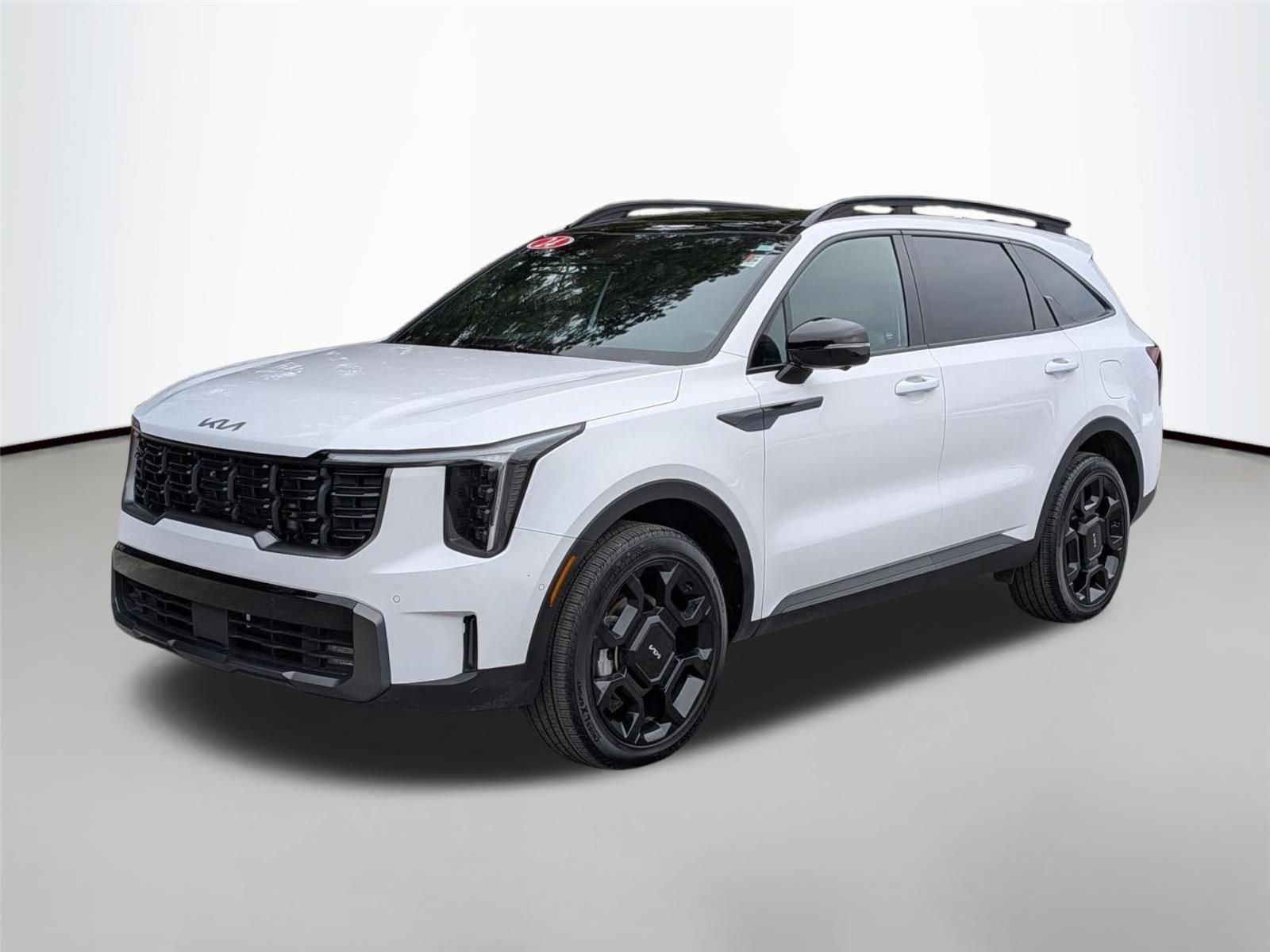 Glacial White Pearl 2024 Kia Sorento X-Line SX Prestige AWD SUV / Crossover All-Wheel Drive Automatic